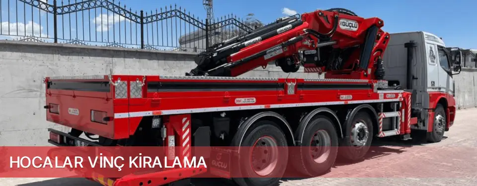 Hocalar İlçemi Vinç Kiralama